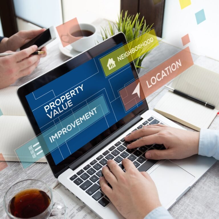 Feature image showcasing property management software tools tailored for student housing with graphs, tenant details, and lease management features.