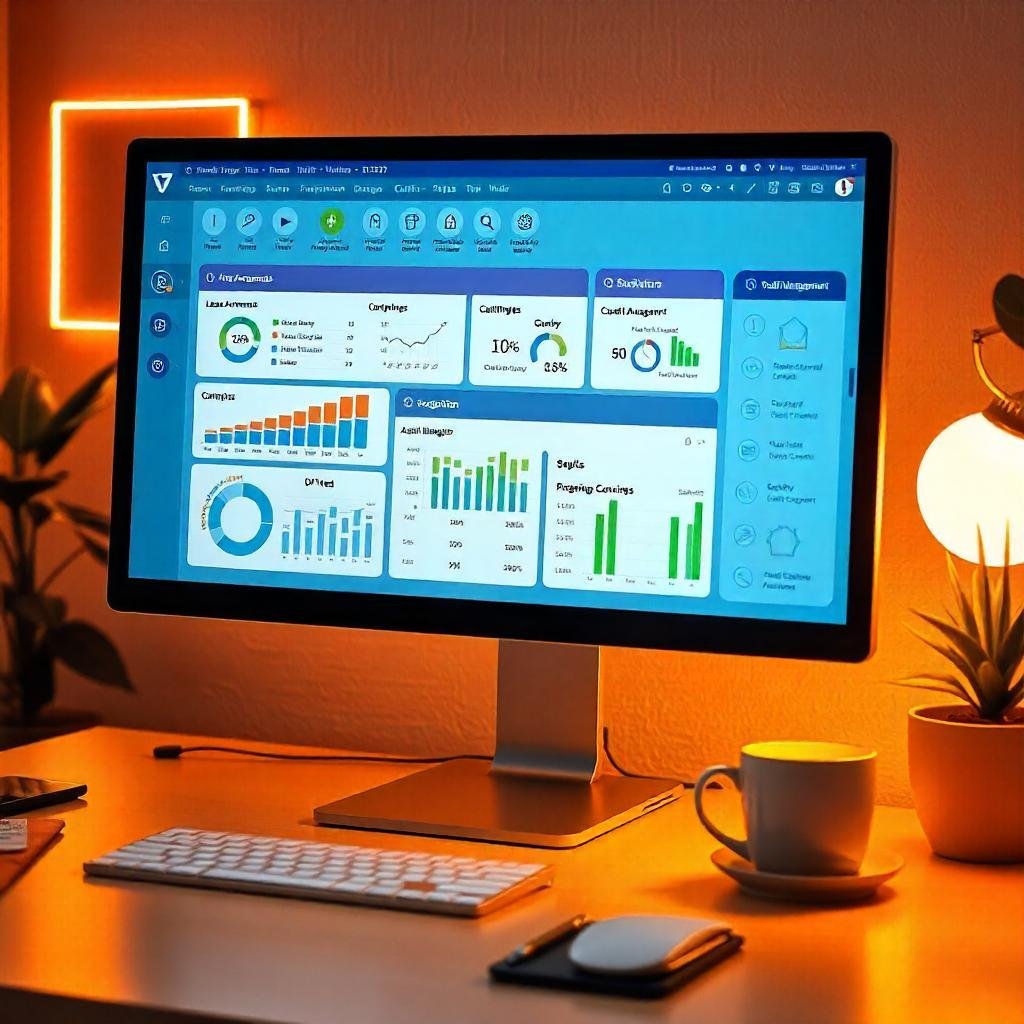 Yardi Voyager Public Sector dashboard showcasing compliance and lease tracking.