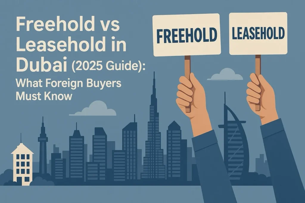 Freehold vs Leasehold in Dubai