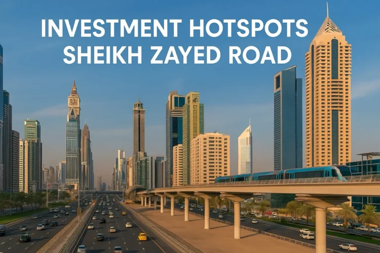 Investment Hotspots Sheikh Zayed Road
