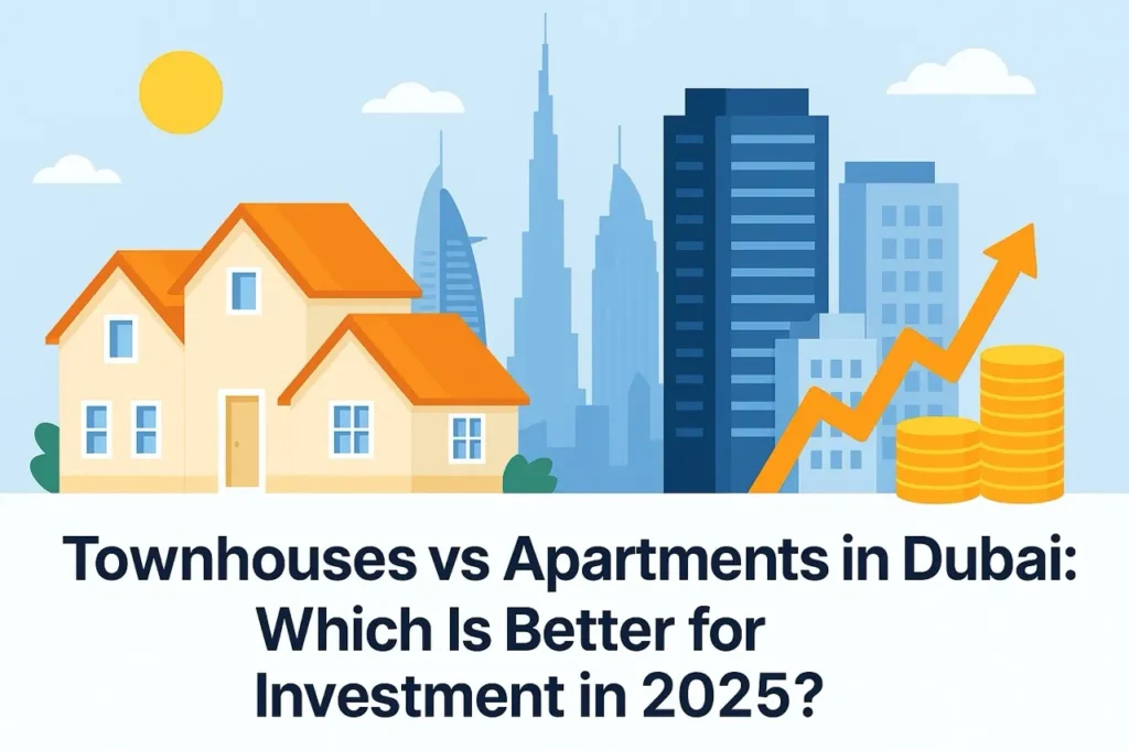 Townhouses vs Apartments in Dubai