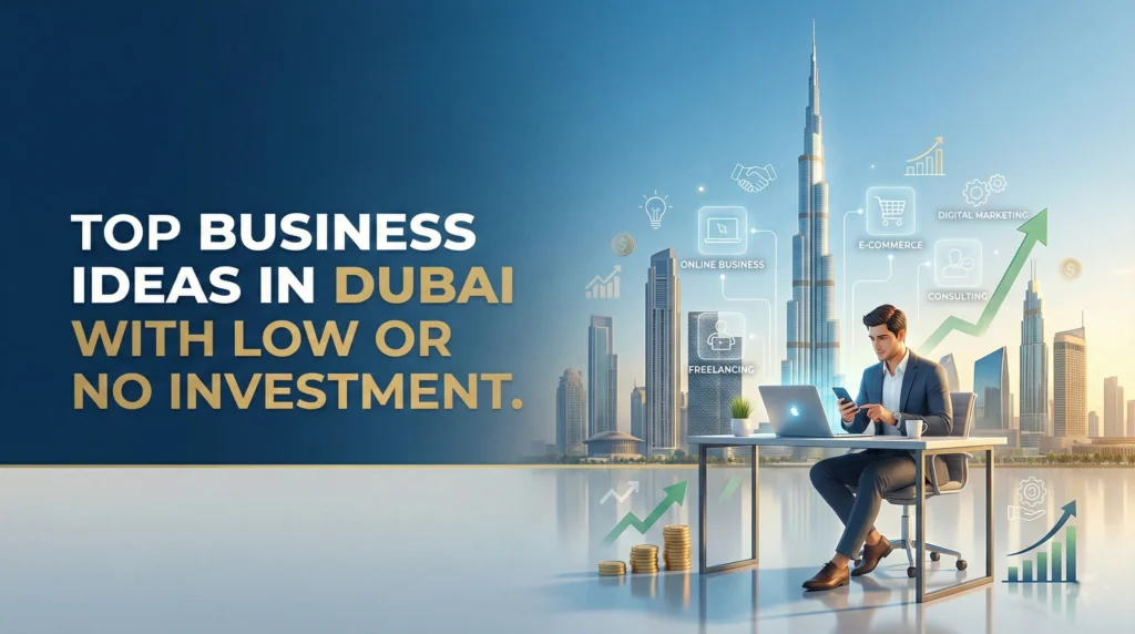 Top Business Ideas in Dubai with Low or No Investment