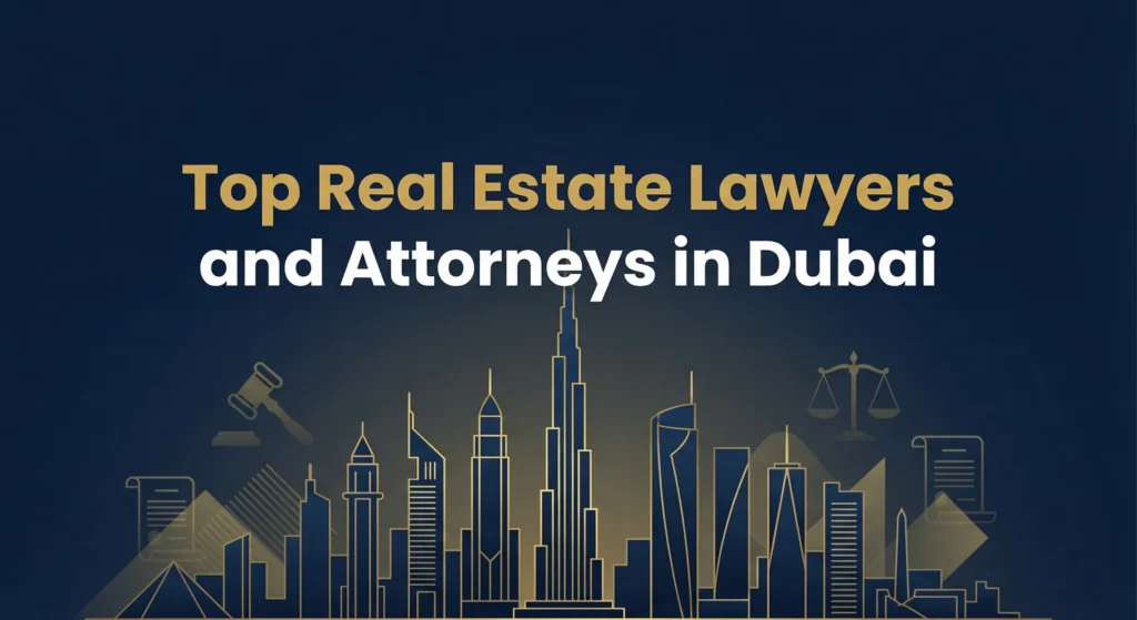 Top Real Estate Lawyers and Attorneys in Dubai
